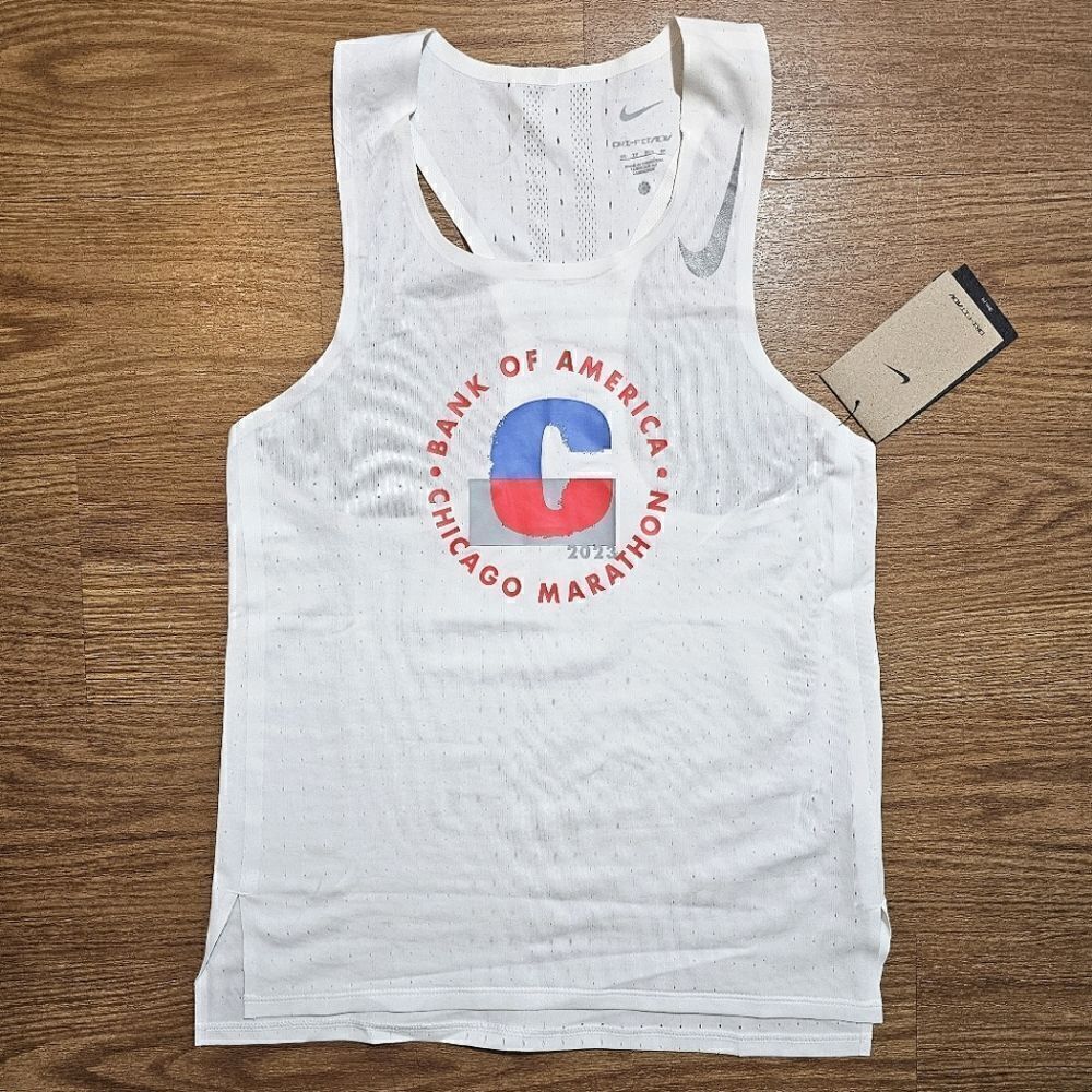 Nike Aeroswift Chicago Marathon 2023 Racing Singlet Tank Dri-Fit ADV Men's XS LE